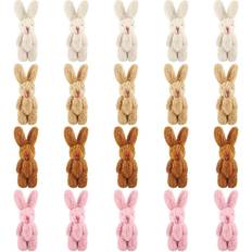 20 Pieces Mini Plush Rabbit 2.4 Inch