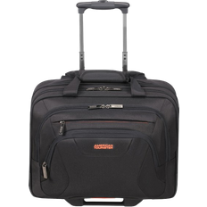 American Tourister AT Work Rolling Tote 44cm - Black/Orange