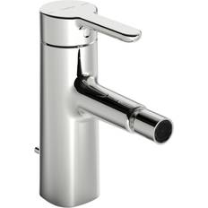 Hansa design51733283o Bidet-Einhand-Einlochbatterie mit Ablaufgarnitur, für Sitzwaschbecken, chrom Chrome