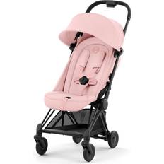 Cybex Coya Matt Black Peach Pink