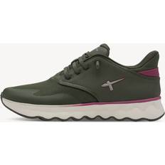 Tamaris Grøn Sko Tamaris Slip-On Sneaker Slipper Atmungsaktives Mesh - Khaki