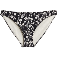 H&M Bikini Bottoms - Black/Floral