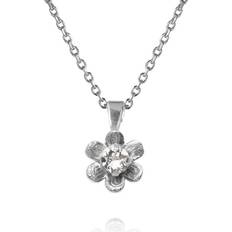 Caroline Svedbom Halsband Caroline Svedbom Juni Necklace Rhodium Crystal