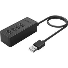Orico USB-A Hub 4x USB-A 2.0 Mikro-USB 5V 1m