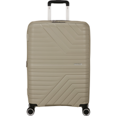 American Tourister Suitcases American Tourister Flytwist 67cm 4-Wheel Expandable Suitcase Sandstone