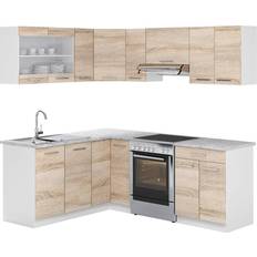 Cucine Componibili Vicco Cucina Angolare Completa Rick Sonoma - Marmo