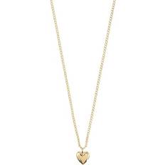 Pilgrim Alaia Necklace Goldplated Dam Halsband Med Hänge - Guld