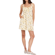 Old Navy Fit & Flare Cami Mini Dress - Yellow Floral