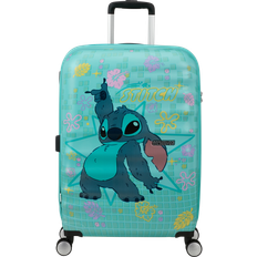 American Tourister Suitcases American Tourister Disney Wavebreaker Cabin Luggage Stitch