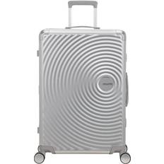 Turquoise Luggage American Tourister Soundbox Alu Large Check-in