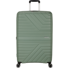American Tourister Suitcases American Tourister Flytwist Large Check-in Botanic Green Cabin Bag