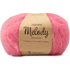 Drops Design Melody Uni Colour Hot Pink 140m