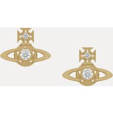 Vivienne Westwood Lee Orb Earrings Gold Cubic Zirconia - Women