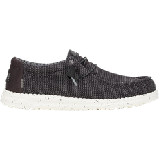 Hey Dude Men Shoes Hey Dude Wally Stretch Sox M - Black/White