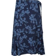 Breathable Skirts Mountain warehouse Papamoa Floral Wrap Skirt - Dark Blue