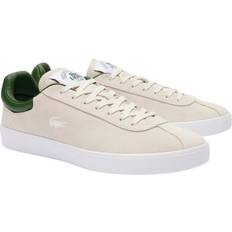 Lacoste Mens Baseshot Leather Trainers - White