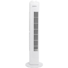 Ventilateurs Tour Oceanic Ventilateur Colonne 45W 3 Vitesses Oscillant Minuterie Blanc
