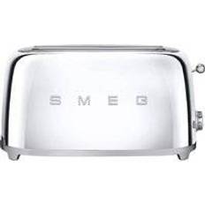 Smeg Stainless Steel Toasters Smeg 50's Style TSF02SSUK