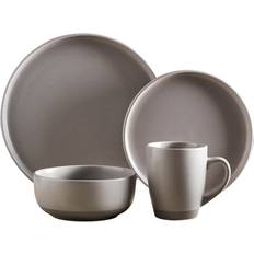 Avena 16 Piece Dinnerware Grey