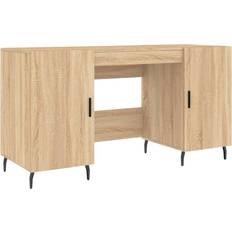 vidaXL 829567 Sonoma Oak Skrivebord 50x140cm