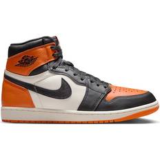 Jordan Basketball Shoes Jordan Air 1 High Black Sail Starfish