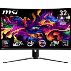 USB-C - Välvd skärm Bildskärmar MSI MPG 321CURXDE QD-OLED