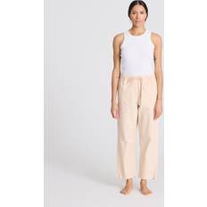 Astrid Pant Solid Poplin Gots Byxor - Smoke Gray