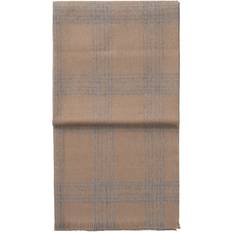 Elvang Check Plaid Tæppe Grå, Brun (190x130cm)