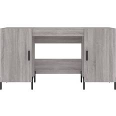 vidaXL 829562 Sonoma Grey Skrivebord 50x140cm