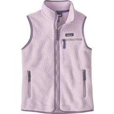 Dame - Lilla Veste Patagonia Retro Pile Vest Fleecevest Damer - Purple