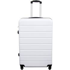 Hardcase kuffert stor Borg Living Stor Hardcase Letvægt Kuffert Hvid