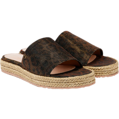 Gianvito Rossi Sko Gianvito Rossi Leopard-Print Platform - Brown
