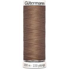 Gutermann Sew All Thread Light Liver Brown (Shade 454) 200m