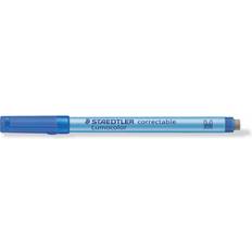Staedtler Lumocolor Correctable 305 Non Permanent Dry Erase Pen 1mm Blue