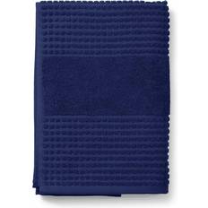 Juna Check Serviette de bain Bleu (140x70cm)