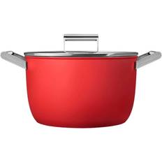 Smeg Övriga grytor Smeg 50's Retro Style CKFC2611RDM med lock 7.7 L 26 cm