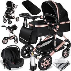 Kesser Loops 3 in 1 Black/Rose Gold (Duo) (Système de Voyage)