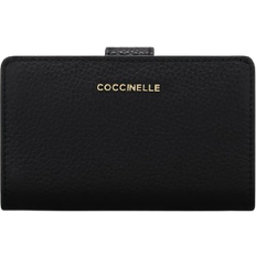 Coccinelle Metallic Soft Wallet - Black