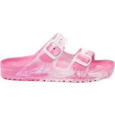 Birkenstock Little Kid's Arizona EVA Slide - Candy Pink/White