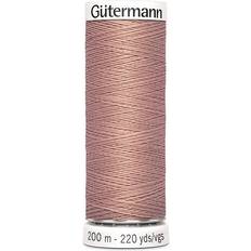 Gutermann Sew All Thread Silver Brown 200m