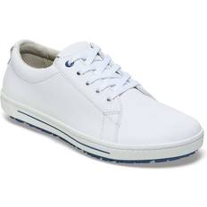 Birkenstock QO 500 Leather White Lace-Up Shoes