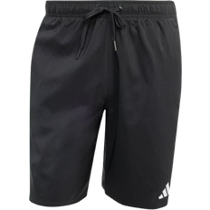 adidas Men 3 Stripes Swim Shorts 8 Inch - Black/White