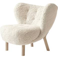 &tradition little petra &Tradition Little Petra VB1 Moonlight/ Oiled Oak White Loungestol 75cm