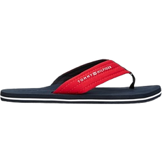 Red Flip-Flops Tommy Hilfiger Logo Webbing Flip-Flops - Red