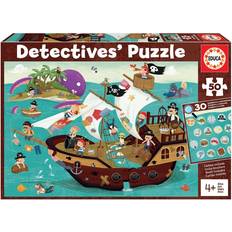 Educa Pirates Boat Detectives Puzzle 50 Pieces