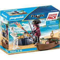 Playmobil boat Playmobil Starter Pack Pirate with Rowing Boat 71254