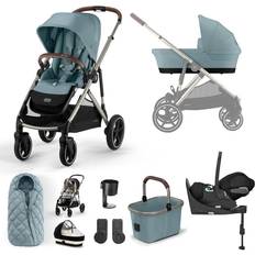 Cybex Gazelle S Sky Blue Taupe Frame (Duo) (Travel system)