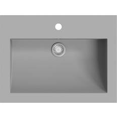 vidaXL Graniitti Pesuallas 600 x 450 x 120 mm Harmaa
