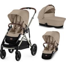 Cybex Gazelle S Almond Beige Taupe Frame (Duo)