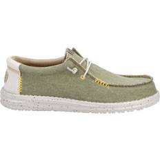 Hey Dude Herr Skor Hey Dude Wally Coastline Jute M - Olive